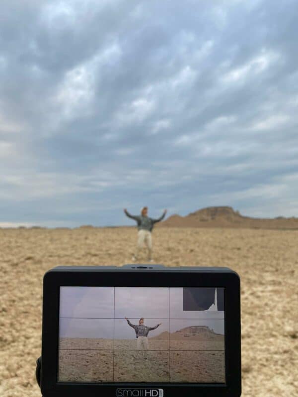 Tournage à Bardenas: services aux sociétés de production