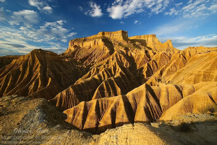 Paisaje de las Bardenas Reales de Navarra
