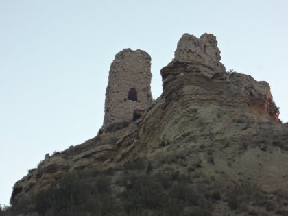 El castillo donde estuvo recluida Blanca de Navarra