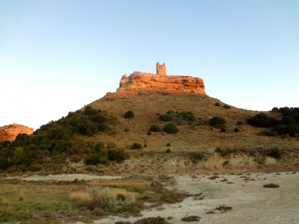 Castillo de Peñaflor en el vedado de Eguaras